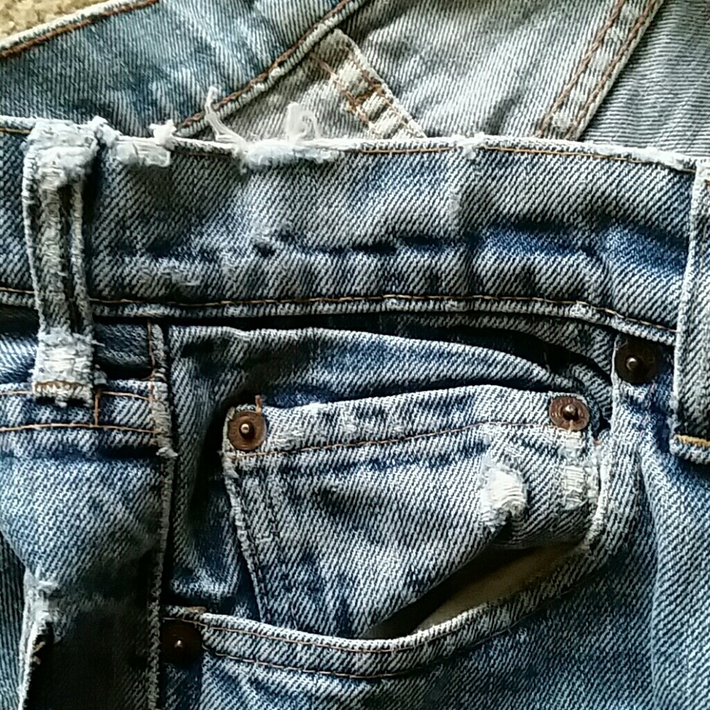 DISTRESSED LEVI☆UNISEX JEANS - Picture 6 of 7